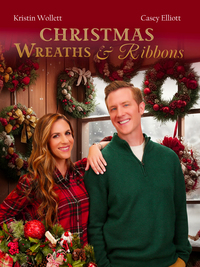 Christmas Wreaths and Ribbons