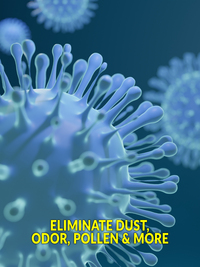 Eliminate Dust, Odor, Pollen & More