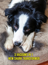 3 Vacuums in 1! NEW Shark Transformer!