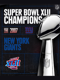 Super Bowl XLII Champions: 2007 New York Giants